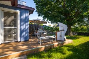 Traumhaus Auri in Prerow Ostsee auf dem Darß mit Kamin und Sauna und Garten