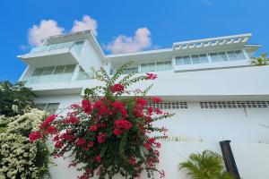 Bobut beach, Koh Samui, Thailand, half mountain sea view, four-bedroom, four-bathroom villa B