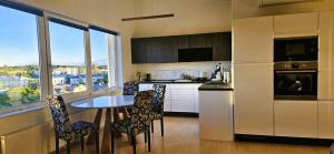 Penthouse apartment with an amazing kitchen and view