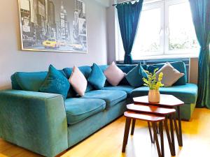 Bright & Spacious Flat by Murrayfield Stadium