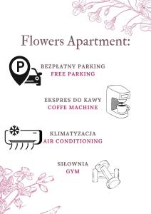 Towarowa Flowers Apartment, free parking, air-conditioning, self check-in 24h