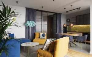 Szafir - komfortowy apartament Osiedle Lecha - garaż podziemny, taras, grill, wejście 24h kod ,centrum, targi