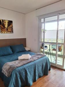 Studio ao lado do Allianz Parque Palmeiras - Academia, Piscina, Coworking, Mercadinho, Lavanderia e Estacionamento