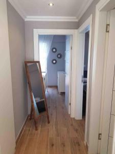 Private terrace and garden at Gundogan Bodrum