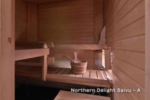 Holiday Cabin Northern Delight, Saivu & Ulda