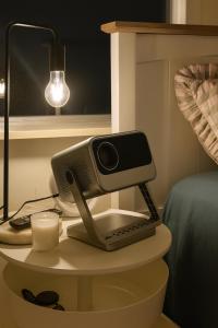 Nestled Away - A retro cozy nook - With TV Projector and Luxury Sealy mattress