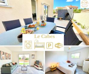 Le Cabes - Climatisation - BBQ -Terrasse & Jardin- Free Parking 2 places-WIFI - Télétravail - SudSéjourConciergerie