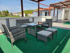 Ferienwohnung in Tribunj mit Meerblick, Balkon, Klimaanlage, W-LAN 5034-3