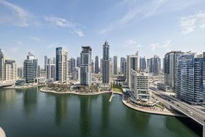 Daniels 2BR with Maid Room at Liv Residency with Marina View