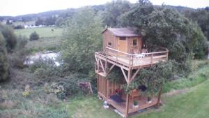 B&B / Chambres d'hotes Cabane Perchee dans la prairie de l'ancien moulin : photos des chambres