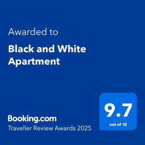 Black and White Apartment