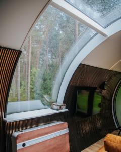 Panoramic Tube with Sauna & Hot Tub
