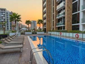 Luxuriöser Aufenthalt mit Blick auf den Burj Khalifa