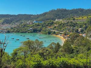Casa com vista para o mar em Governador Celso Ramos