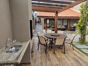 Casa pé na areia na Praia de Juquehy