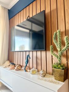 Apartamento Casa Praiana - 200m do mar, com vista