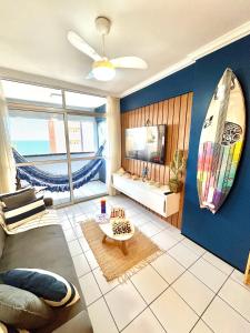 Apartamento Casa Praiana - 200m do mar, com vista