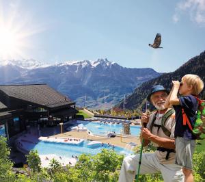 3 hvězdičkový hotel Hôtel des Bains d'Ovronnaz Ovronnaz Švýcarsko
