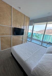 The pearl of Santa Marta, Caribbean Sea view