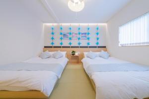 海 大人数にお勧めの一軒家 ベッド11台 お風呂2台 トイレ3台 コリアンタウンや道頓堀近く