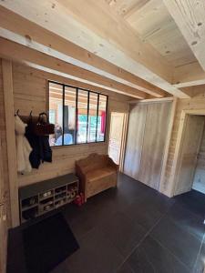 Individual chalet for up to 12 people maximum