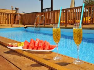 גל גולן - סוויטות מדהימות עם בריכה של רשת לב הגולן - 3-Sterne-Hotels in Had Nes