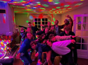 Isolated cottage for partying, lake, nature