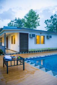 Krishna Manor 3-BHK Farmhouse With Private Pool & Lush Garden Near Noida Expressway