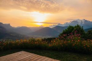 Chalet récent vue panoramique sur le MONT-BLANC