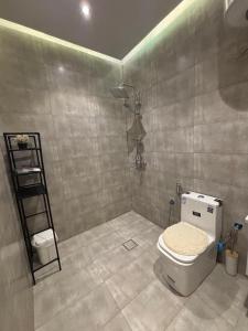 Apartment with living room and bedroom