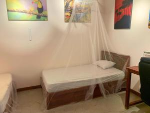 Uva Blue Villas - Pool House - AC, 3 bedrooms, 7 guests, Indoor pool with spill