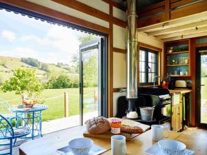The Mallard Shepherds Hut with Hot Tub