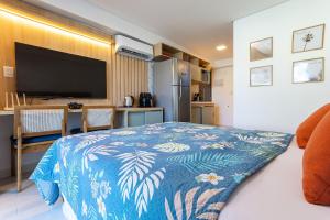 Flat com Piscina Privativa