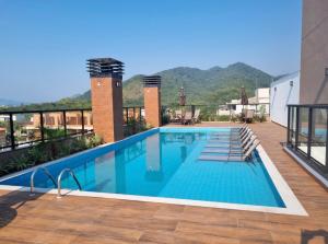 Apartamento novo moderno e aconchegante em Ubatuba