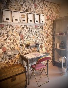 Nuits Colibri, rose poudré & bleu pastel