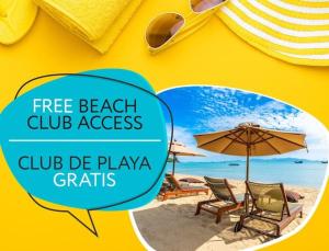 DUCASSI DELUXE playa LOS CORALES - rooftop pool and restaurants