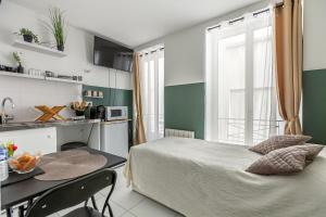 Studio Paradis Vert Gare du Nord