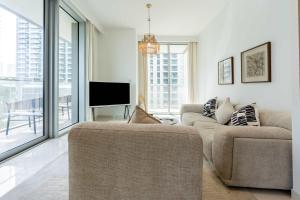 TRPS - Beach Isle Tower 1, Dubai Harbour - 1BR Premium Beachfront - Private Beach Access