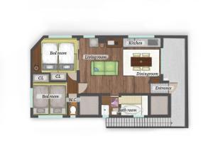 65m2 Free parking Modern Japanese style Toys for kids Great sunlight Kids can relax