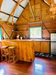 Tropical Wooden Lodge