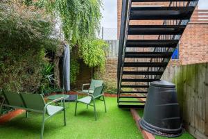4br Garden Terrace Free Parking in Fulham