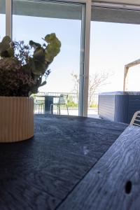 Pálavské Apartmány Original s vířivkou a výhledem na jezero