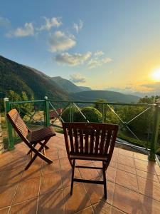 Kalavryta Villa Nano with fireplace and next the Ski Centre