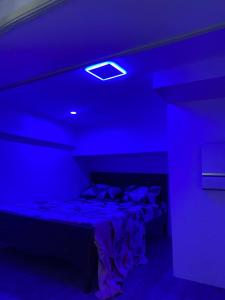 Elegant Golden Loft with Mood Lighting Central Location and Skyline Views