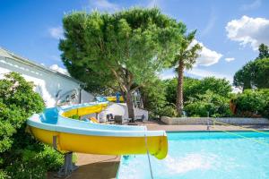 villa la combe blanche - toboggan aquatique privée