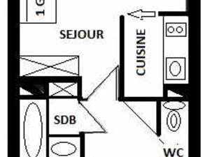 Charmant appartement 2 pièces proche pistes à Montchavin - FR-1-329-101