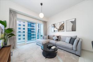 High-Floor Elegance | 1-Bedroom with Marina Views