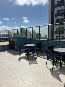 Flat de 1 qto de alto padrão em Boa Viagem