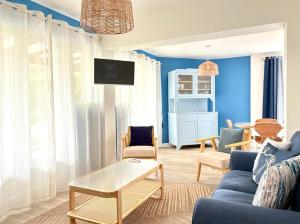 Les Mouettes 2, agréable villa 6 personnes, 4 chambres, à 5 minutes de la Grande plage