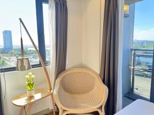 2BR facing Manila Bay & City View Shore 2 Residences MOA with Parking by Prime Stay